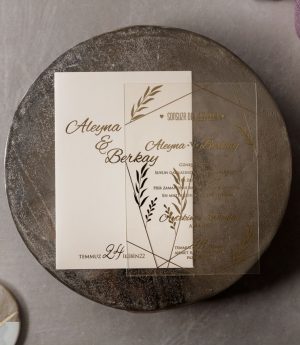 Прозрачна Покана C84011