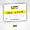 25×33 etiket
