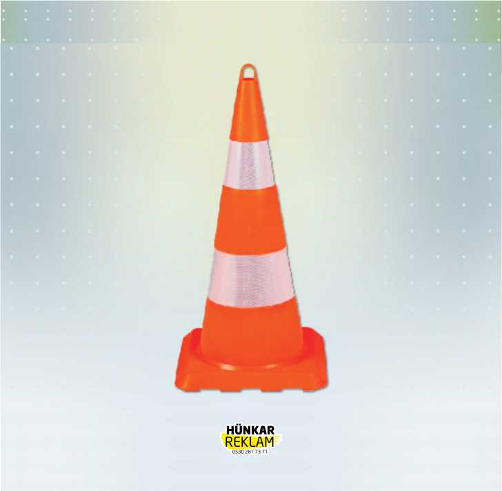 TRAFİK KONİSİ 75CM