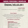 bakır pencereli bilgi