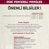 deri pencereli bilgi