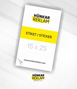 Стикер Етикети 15х25см 1.000 бр