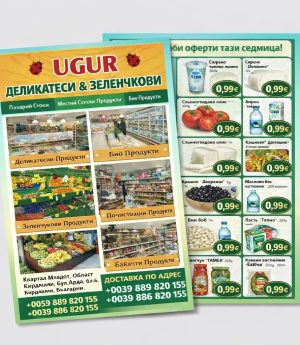 A4 Флаер 21×28 см