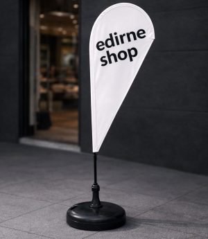 Голям Размер (XL) – Кръгло Знаме