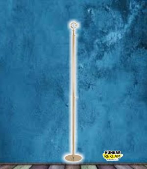 Хромирана Греда За Знаме 220cm