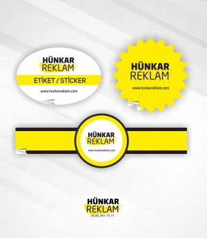 Стикер Етикет със Специално Изрязване 1.000 бр