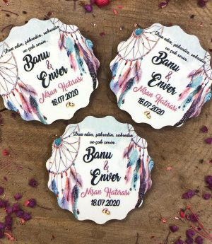 Дървен Магнит