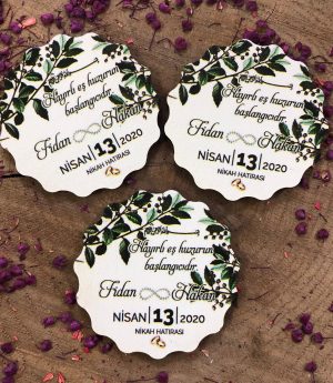 Дървен Магнит