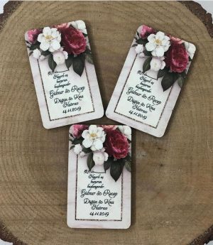 Дървен Магнит