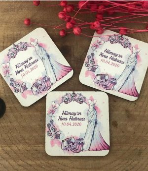 Дървен Магнит