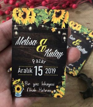 Дървен Магнит