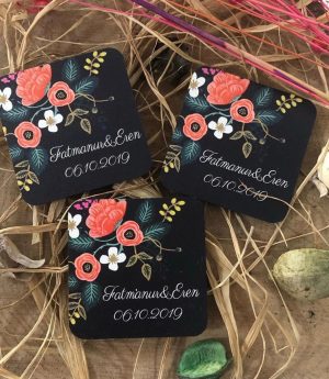 Дървен Магнит