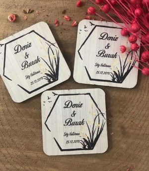 Дървен Магнит