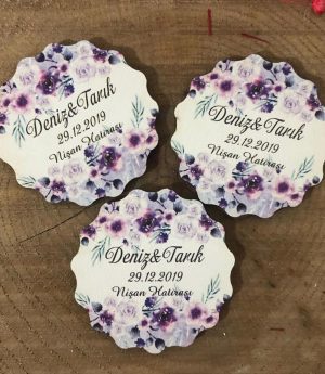 Дървен Магнит