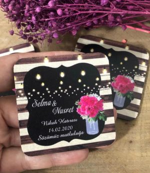 Дървен Магнит