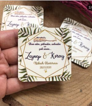 Дървен Магнит