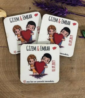 Дървен Магнит