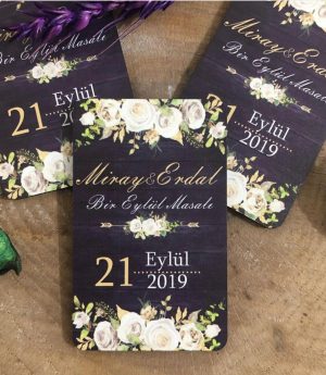 Дървен Магнит