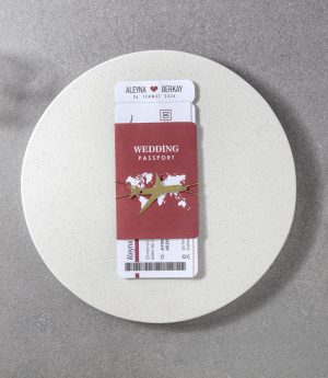 Wedding Passport Покана 2152