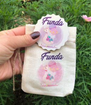 Дървен Магнит и Платнена Торбичка