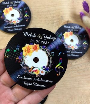 Запис Дървен Магнит