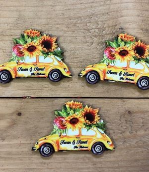 Дървен Магнит