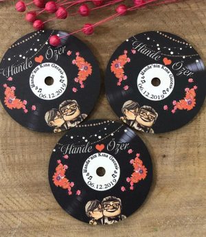 Запис Дървен Магнит