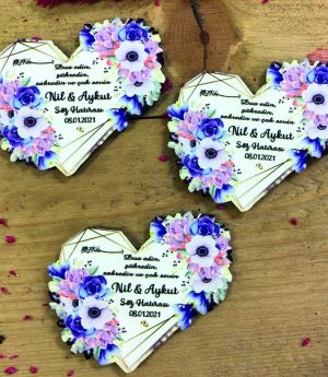 Дървен Магнит