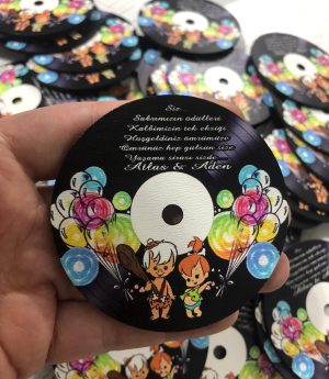 Запис Дървен Магнит