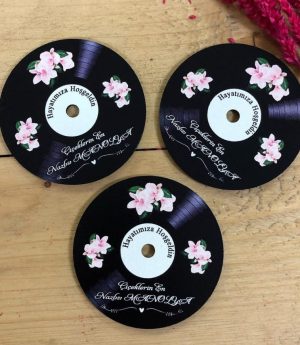 Запис Дървен Магнит