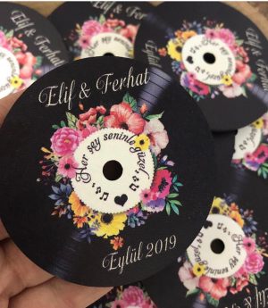 Запис Дървен Магнит