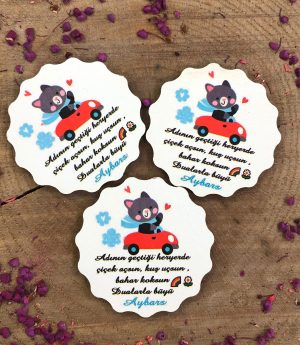 Дървен Магнит