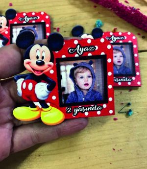 Дървен Магнит