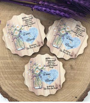 Дървен Магнит