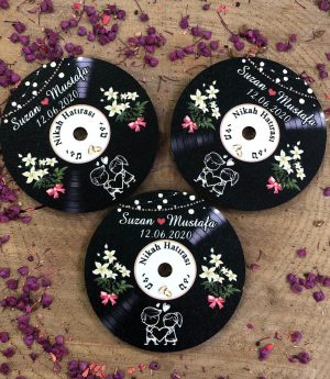 Запис Дървен Магнит