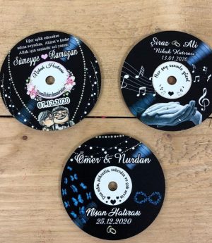 Запис Дървен Магнит