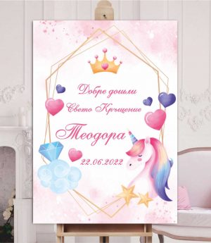 Табло „Добре Дошли“