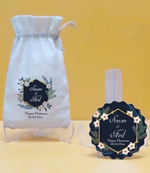 Дървен Магнит и Платнена Торбичка