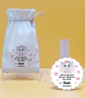 Дървен Магнит и Платнена Торбичка