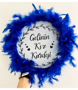 Тъмносин Тамбурин за Къна - Сестра на булката