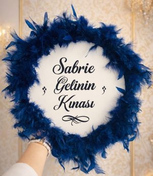 Тъмносин Тамбурин за Къна