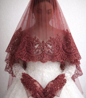 Комплект Воал и Колан за Къна