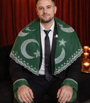 Мъжко Раменно Покривало за Къна