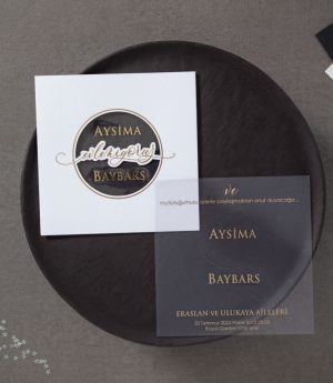 Прозрачна Покана 106201