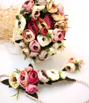 Букет,Корона и Бутониера