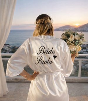 Халат с Текст По Ваш Избор