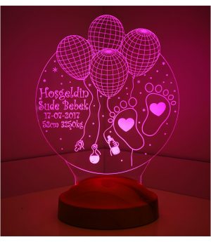 Лед Лампа с 3D