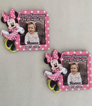 Дървен Магнит