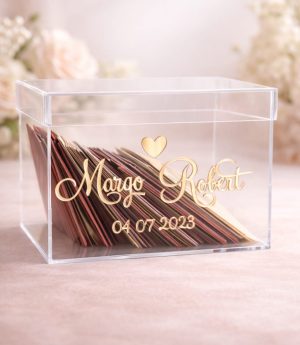 Прозрачна Плексигласова Кутия за Пари