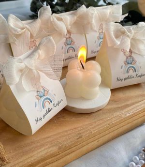 Свещ Bubble в картонена кутия